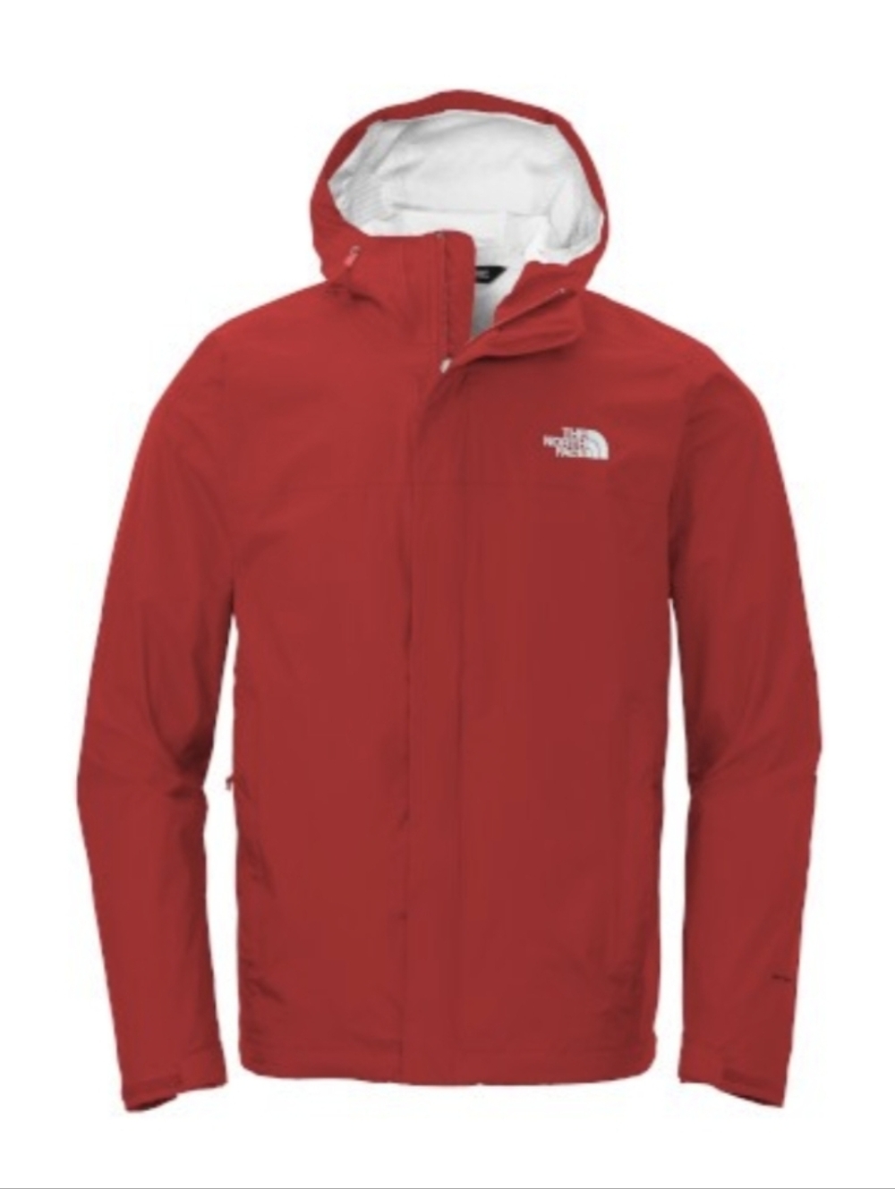 The North Face Men's Full-Zip Hyvent Hooded Jacket Red - M